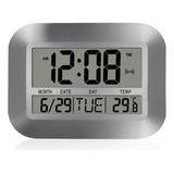 Reloj De Pared Cuadrado Digital Grande Con Fecha De Temperat