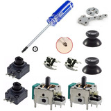 2kit Reparacion Joystick Goma Desarmador Lb Control Xbox 360