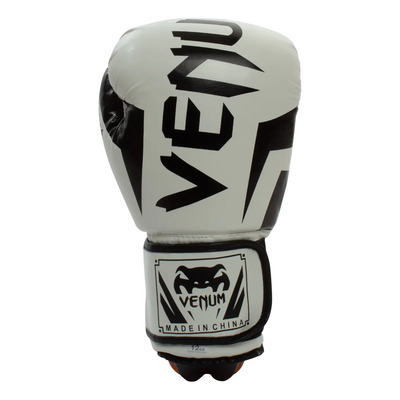 Guantes De Boxeo Kickboxing Correa De Velcro Entrenamiento Color Blanco Talla 12oz | Envío gratis