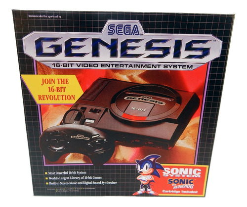 Caixa Vazia Papelão Sega Genesis - Excelente Qualidade!