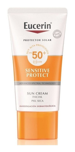 Protector Solar Eucerin Sun Crema Facial Fps+50 50ml