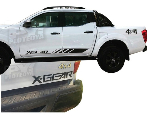 Calcos X Gear Nissan Frontier 2020 2021 Completo - Ploteoya