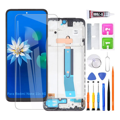 Pantalla Para Redmi Note 11s 4g 2201117sl Incell Con Marco Negro