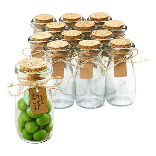 Set De 12 Mini Botellas 3.4 Onzas Otis Classic En Vidrio