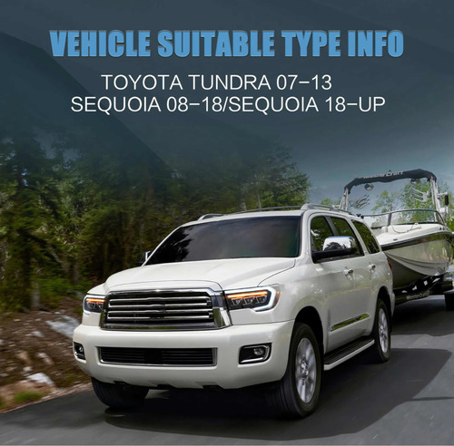 Faros Toyota Sequoia 2008/2018 / Tundra 2007/2013 Foto 6