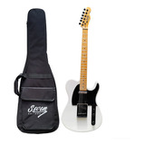 Guitarra Telecaster Seven Stc-307 Wh Branca C/ Bag