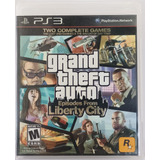 Jogo Ps3 Gta Episodes From Liberty City Fisico-usado Cmanual