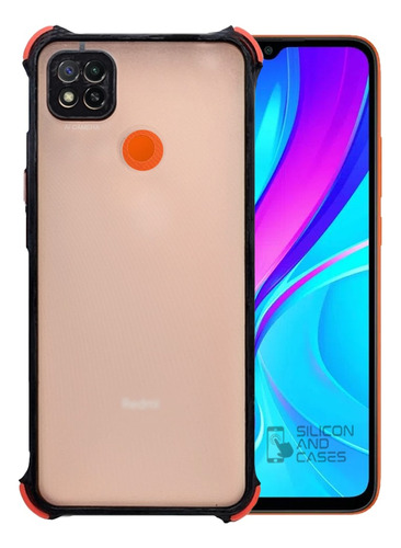 Carcasa Huawei P40 Lite Borde Negro Antigolpe Prot Camara