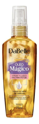 Óleo Mágico Spray Protetor Hidratação Vegano Dabelle 75ml