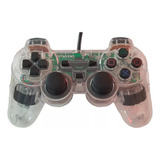 Controle Compativel Para Ps2 Dualshock Com Fio E Analógico