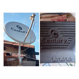 Antena Parabólica Century Mídia Box B5 