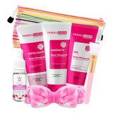 Kit Skincare Cuidado Facial Rosa Mosqueta 7 Itens Necessaire