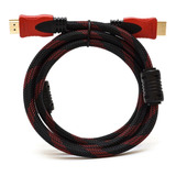 Cable Hdmi De 10m Mallado - Alta Velocidad  1080p 4k