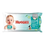 Toallitas Húmedas Huggies Cuidado 4 En 1 48 u