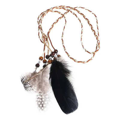 Diadema Estilo Bohemio Tribal Feather Headdress