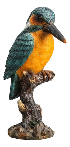 Adorno De Pájaro De Boca Afilada, Figura De Loro Realista