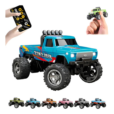 F Mini Rc Monster Truck B - Escala 1:64 2.4ghz Rc Camión G | Envío gratis