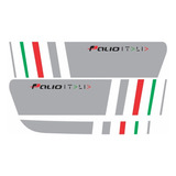 Adesivo Faixa Lateral Fiat Palio Sporting Italia Imp118