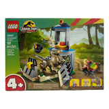 Lego Jurassic Park Escape De Velociraptor137 Pcs Mod 76957
