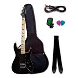 Guitarra Strinberg Sgs250 Sgs-250 Tbk Kit Com Capa