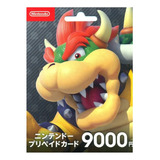 Nintendo Gift Card 9000 Yen Japón Digital 