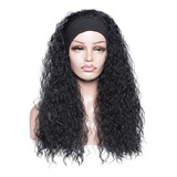 Peluca Larga De Diadema Wig Pelo Ondulado Rizado Hair