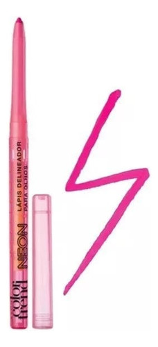 Avon - Color Trend Delineador Retrátil P/ Olhos Pink Neon