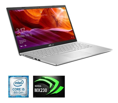 Portátil Asus X409fj-bv070-core I5 Ssd 512gb 12gb Video 2gb