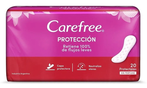 Carefree Protector Diario S/perf X 20