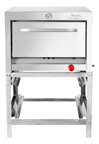 Horno Industrial, Ticgas, 1 Cámara Inox, 58x65, Gas Licuado