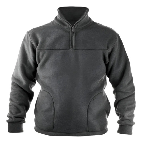 Buzo Polar Hombre Mujer Unisex Abrigo Cuello Alto Premium