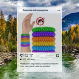 Pulsera Anti Mosquitos, Repelente, Para Adultos Y Niños