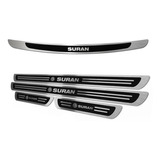 Kit Cubre Zocalos P/ Baul + Puerta P/ Volkswagen Suran Black