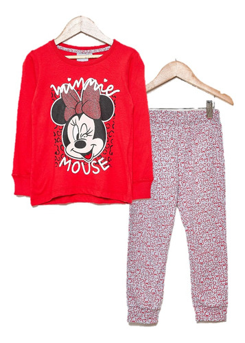 Pijama Minnie Mouse Nena Niña Disney Original Oficial