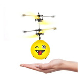 Mini Drone Infantil Helicóptero Emoji Com Sensor Movimento