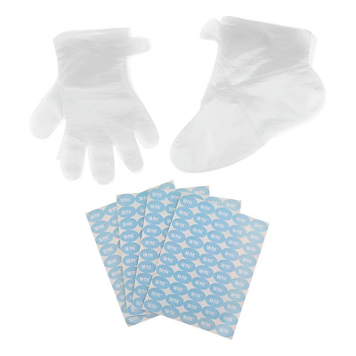 A 200 Unids Manos Desechables Cubierta De Pie Parafina Spa