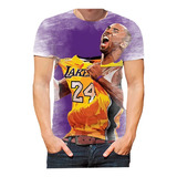 Camisa Camiseta Kobe Bryant Jogador Basquete Art 01