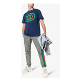 Gucci Playera Azul Hecha En Italia 100% Original