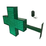 Cartel Cruz Led Farmacia 60 Doblefaz Ctrol & Dimmer- Playled