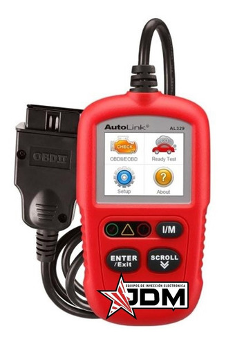 Scanner Diagnostico Multimarca Autel Al329 Original 