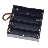 Caja Para 4 Baterías 18650 3,7v Porta Batería Base Con Cable