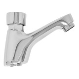 Llave Temporizadora Push Individual Grifo Baño Cromada Lujo