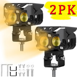 2pzs Faros Auxiliares Led Alta/baja Luz 120w Para Auto Moto