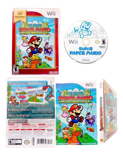 Super Paper Mario Nintendo Wii