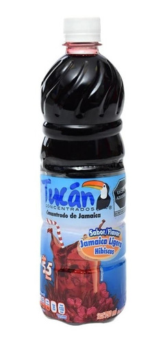 Concentrado Para Bebida Tucán Sabor Jamaica 750 Ml