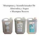 Shampoo Acondicionador Almendra-argan Y Neutro Maggie X 5l