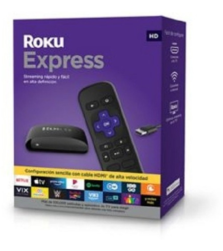 Roku Express Convertidor Smart Tv Wifi Negro