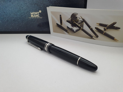 Pluma Fuente Montblanc Original No Cartier Montegrappa . 