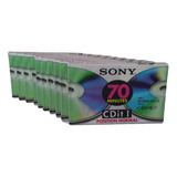 Cassette Audio 70 Min Original X 10 Unid.  - Sony- Cdit 1