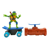 Tortugas Ninja Muñeco En Patineta Skete Radio Control 2.4ghz